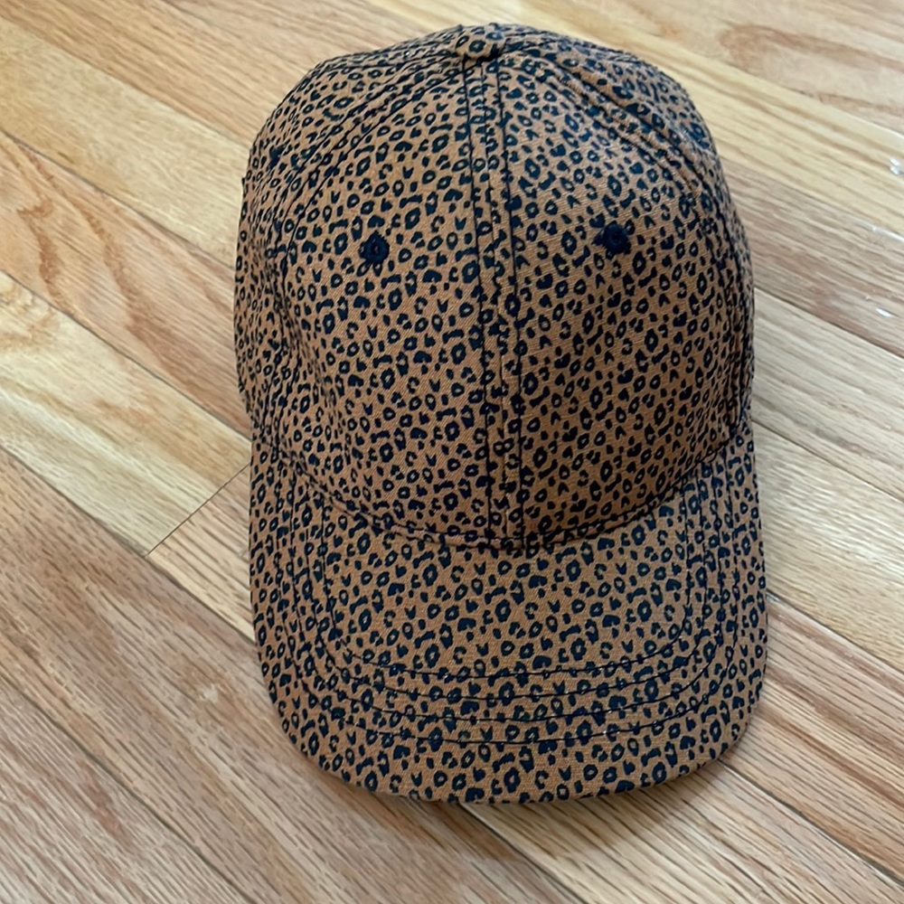 Leopard ball cap!